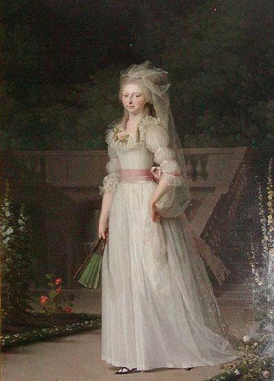 Jens Juel Portrait of Prinsesse Louise Auguste of Denmark France oil painting art